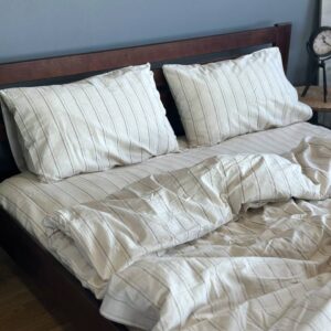 Постільна білизна Washed Cotton смужка
